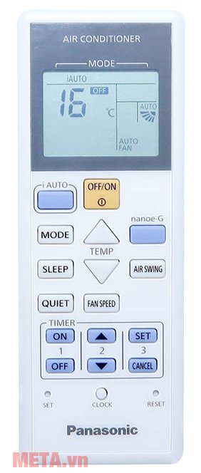 Điều hòa 1 chiều Panasonic N12SKH-8 có điều khiển từ xa