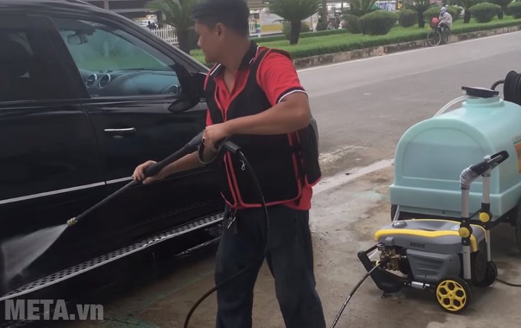 Máy rửa xe tự ngắt Jeeplus JPS-F500 cho tốc độ phun tia nước cực mạnh  Máy rửa xe tự ngắt Jeeplus JPS-F500 cho tốc độ phun tia nước cực mạnh