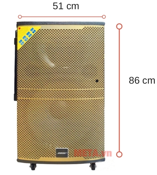 Loa được trau chuốt tỉ mỉ từ thiết kế cho đến chất lượng âm thanh