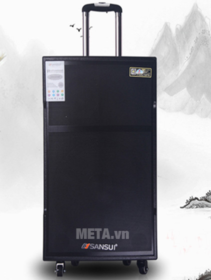 Loa được làm bằng chất liệu cao cấp đẹp mắt