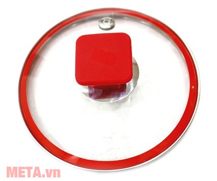 Quánh inox đáy từ Elmich 2355790 có vung bằng thủy tinh trong suốt 