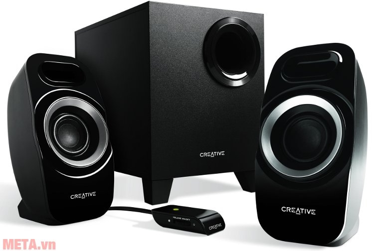 Creative Inspire T3300 có tổng công suất loa 27W 