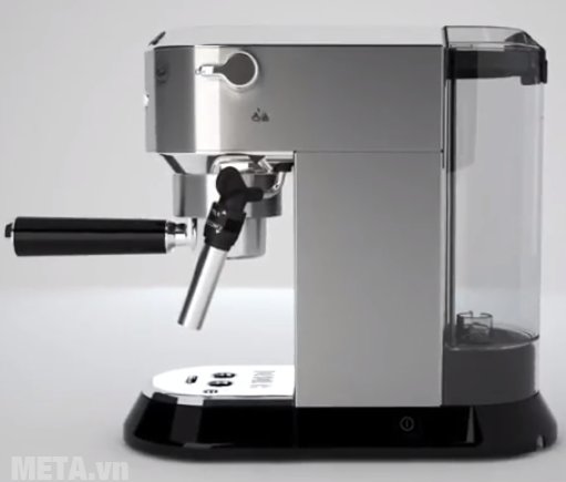 Máy pha cà phê Delonghi EC680.M thiết kế bình nước phía sau 