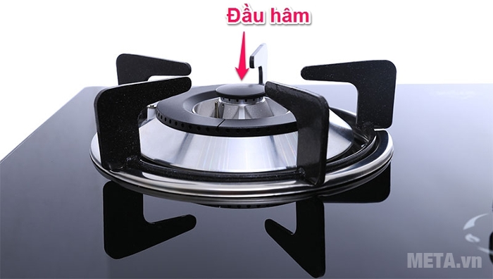  Bếp gas âm Kiwa KW-2607G có đầu hâm thông minh
