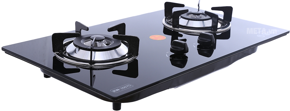 Bếp gas âm Kiwa KW-2607G dễ dàng vệ vinh lau chùi