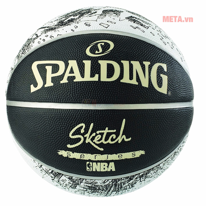 Bóng rổ Spalding Sketch Series Outdoor 83-534Z có độ nảy tốt