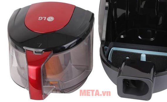 Máy hút bụi LG VC2316NNDR/ VC2316NNDPR có dung tích hộp chứa bụi 1,4 lít