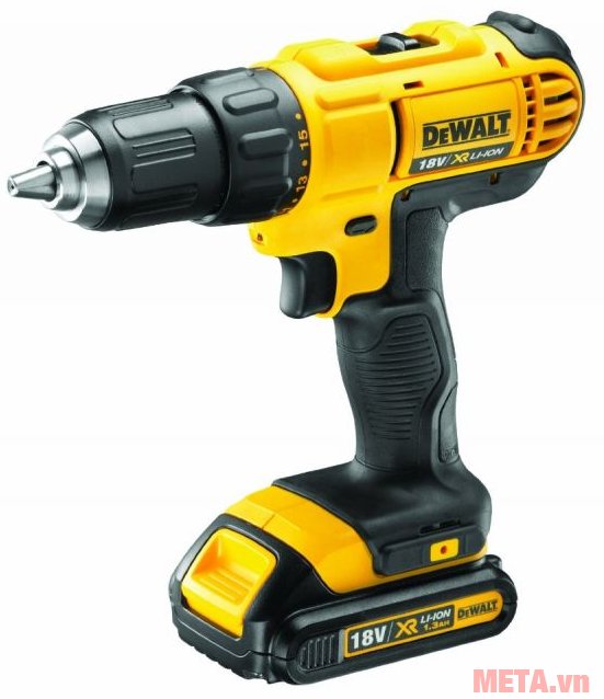 Máy khoan vặn vít dùng pin DeWalt DCD771C2 dùng pin 18V Li-ion 