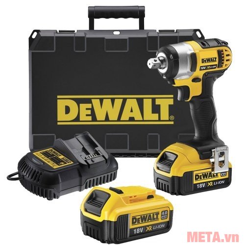 Bộ sản phẩm máy siết bu lông dùng pin DeWalt DCF880M2