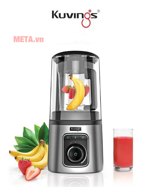 Máy xay sinh tố hút chân không Kuvings SV500 dễ dàng lau sạch lưỡi dao Máy xay sinh tố hút chân không Kuvings SV500 dễ dàng lau sạch lưỡi dao