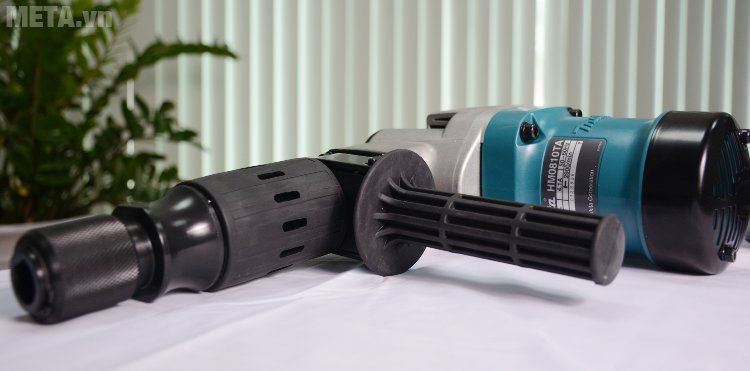 Máy đục bê tông Makita HM0810TA có tay cầm phụ 