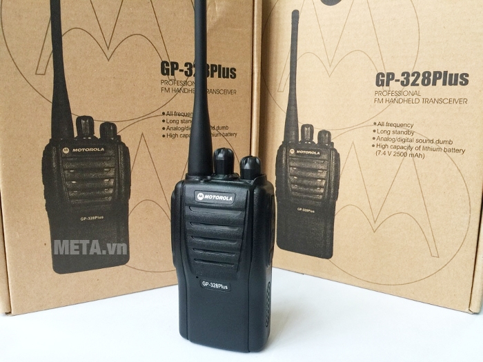 Bộ đàm Motorola GP 328 Plus ứng dụng công nghệ chống nhiễu hiệu quả
