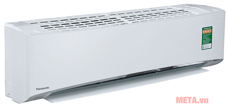 Điều hòa treo tường 9000BTU CU/CS-U9TKH-8 có thiết kế màu trắng 