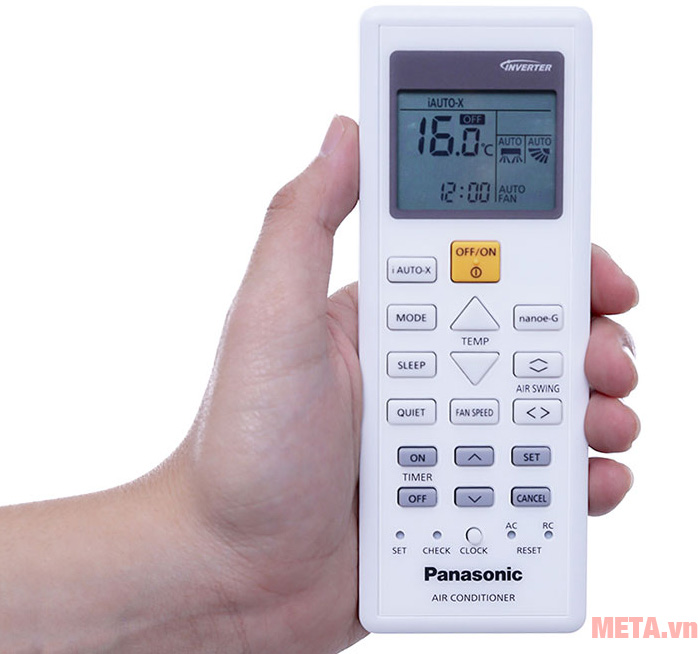 Điều hòa 9000BTU CU/CS-U9TKH-8 có điều khiển từ xa tiện dụng 