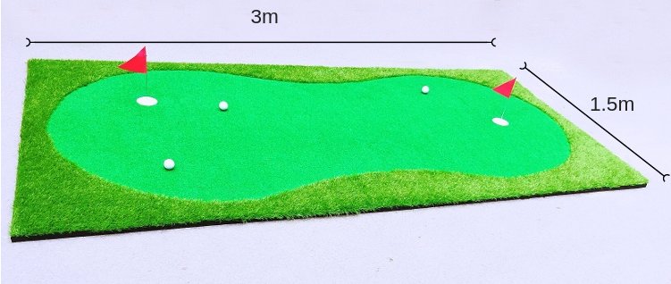 Kích thước của thảm tập Putter A20 TL006