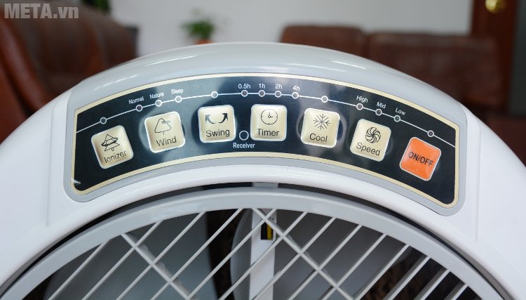 Bảng điều khiển trên thân quạt làm mát không khí GoodLife Bảng điều khiển trên thân quạt làm mát không khí GoodLife