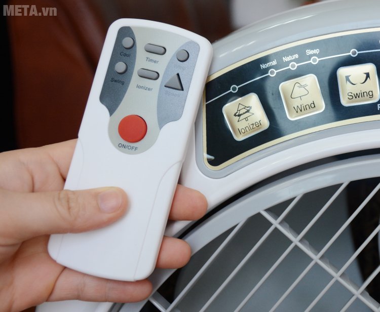 Bảng điều khiển của quạt làm mát không khí GoodLife Bảng điều khiển của quạt làm mát không khí GoodLife