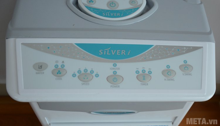 Máy làm mát Symphony Silver i thiết kế bảng điều khiển điện tử trên thân máy Máy làm mát Symphony Silver i thiết kế bảng điều khiển điện tử trên thân máy