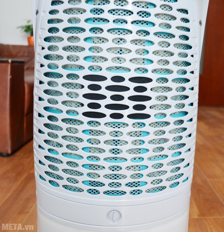 Máy làm mát Symphony Silver i có tấm làm mát được lắp phía sau máy Máy làm mát Symphony Silver i có tấm làm mát được lắp phía sau máy