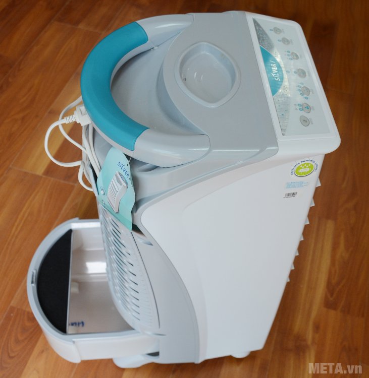 Máy làm mát Symphony Silver i được làm bằng nhựa cao cấp Máy làm mát Symphony Silver i được làm bằng nhựa cao cấp