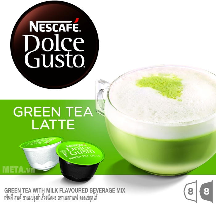 Hương trà xanh green milk đúng điệu trong 16 viên nén Hương trà xanh green milk đúng điệu trong 16 viên nén