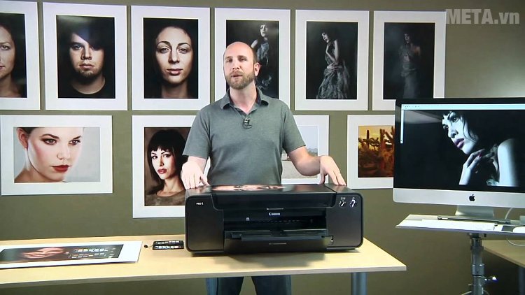 Máy in phun màu Canon PIXMA PRO-1 dùng in ảnh triển lãm Máy in phun màu Canon PIXMA PRO-1 dùng in ảnh triển lãm