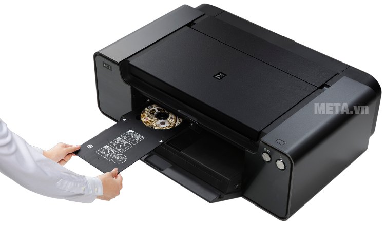 Máy in phun màu Canon PIXMA PRO-1 có khay để đĩa CD 