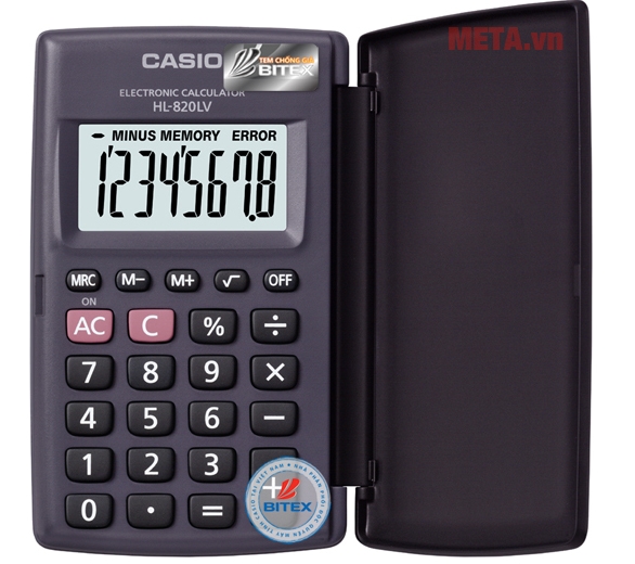 Máy tính Casio HL-820LV-BK/WE