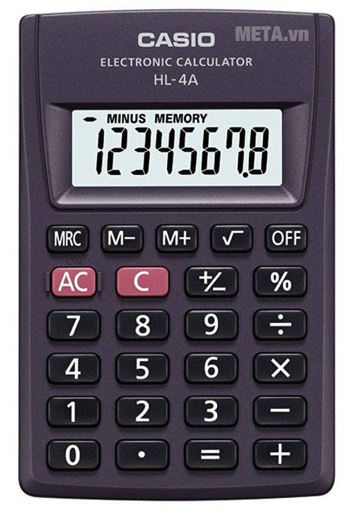 Máy tính bỏ túi Casio HL-4A 