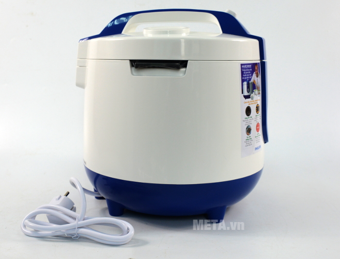 Nồi cơm điện Philips HD3118/66 có dung tích lớn 2 lít 