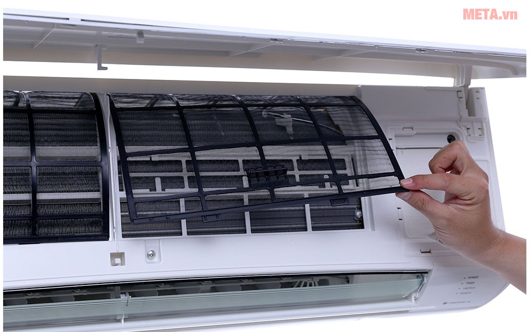 Điều hòa Panasonic 1 chiều Inverter 12.000 BTU CU/CS-U12TKH-8 dễ dàng vệ sinh sau khi sử dụng 