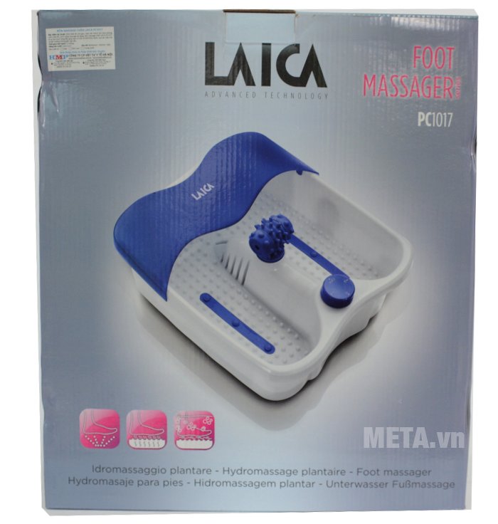 Hộp đựng bồn ngâm chân Laica PC1017 Hộp đựng bồn ngâm chân Laica PC1017