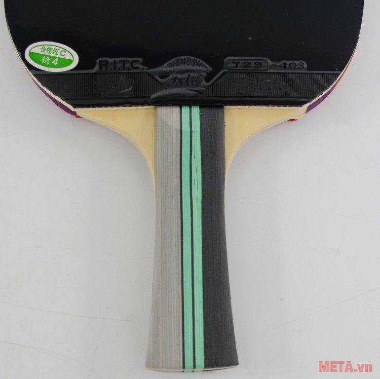 Vợt bóng bàn 729 - 3Star có tay cầm thiết kế vừa vặn Vợt bóng bàn 729 - 3Star có tay cầm thiết kế vừa vặn