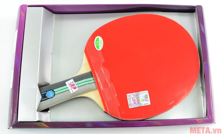 Vợt bóng bàn 729 - 3Star được cất gọn gàng trong hộp đựng Vợt bóng bàn 729 - 3Star được cất gọn gàng trong hộp đựng