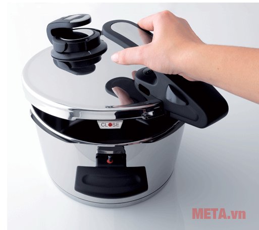 Nồi áp suất Fissler Edition 22cm - 6 lít có nắp kín 