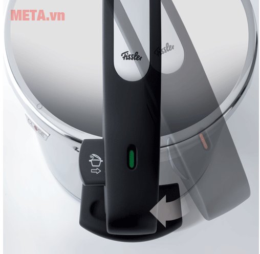 Nồi áp suất Fissler Edition 22cm - 6 lít giúp chế biến món ăn nhanh chóng 