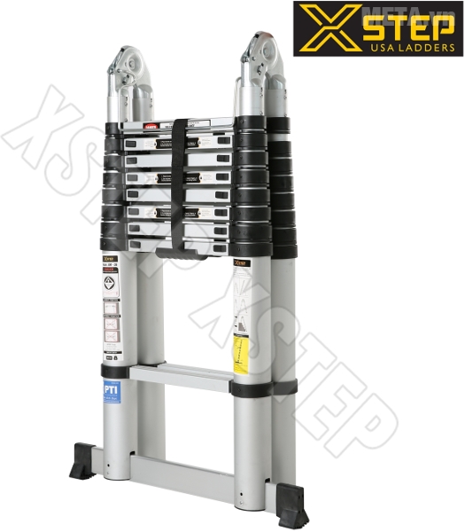 Thang nhôm chữ A Xstep XM-28 cao cấp 