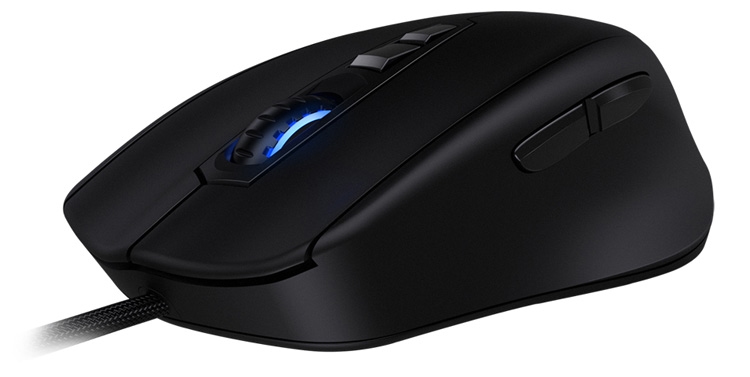 Chuột Gaming Mionix NAOS 7000 Multi-Color Ergonomic Optical có thiết kế độc đáo 