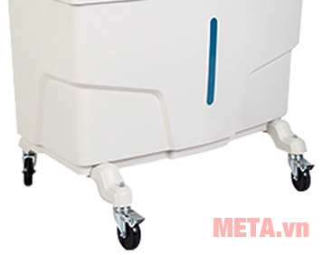 Quạt có bánh xe và hiển thị mực nước trên thân máy