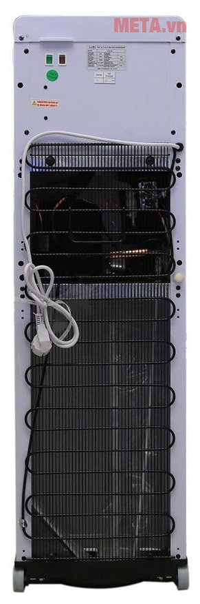 Cây nước uống nóng lạnh Karofi hút bình HC02-W mặt sau 