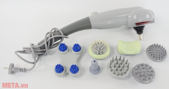 Máy massage cầm tay Maxcare MAX-631A sử dụng nguồn điện áp 220V/50Hz  Máy massage cầm tay Maxcare MAX-631A sử dụng nguồn điện áp 220V/50Hz