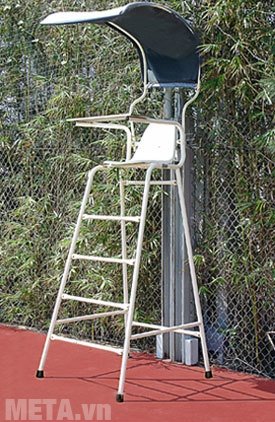 Ghế trọng tài tennis cao 1.5m VF-302351 thiết kế có mái che 
