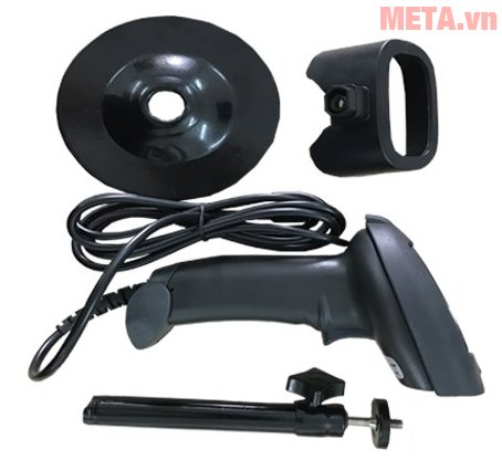 Máy đọc mã vạch GoodM TC-2015A có thể tháo rời giá đỡ tiện cho việc bảo quản 