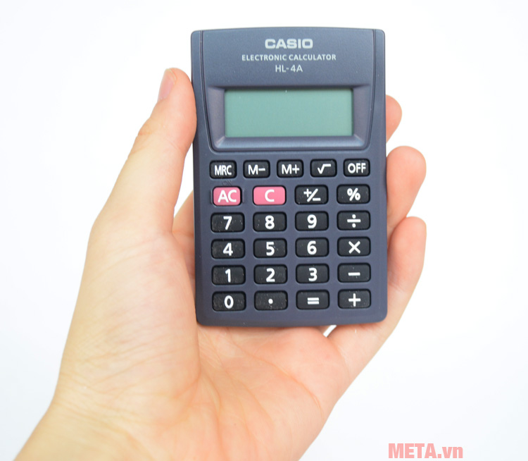 Máy tính bỏ túi Casio HL-4A nhỏ gọn