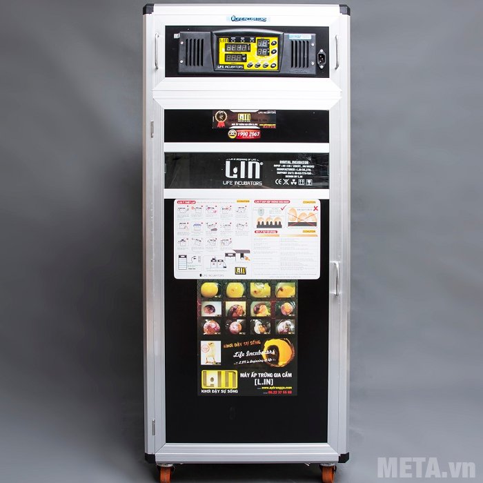Máy ấp trứng điều áp BALANCE Lin LDI-400 có 4 khay hấp trứng 