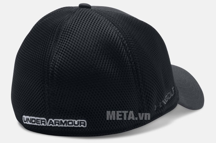 Mũ golf nam Mesh Stretch 2.0 Cap Under Armour 1273280 có tên thương ở mặt sau của mũ 