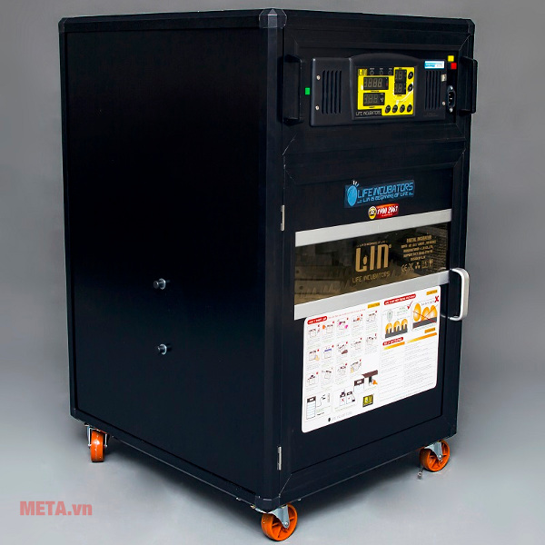 Máy ấp trứng 200 trứng CONVECTION LIC-200 có bánh xe di chuyển