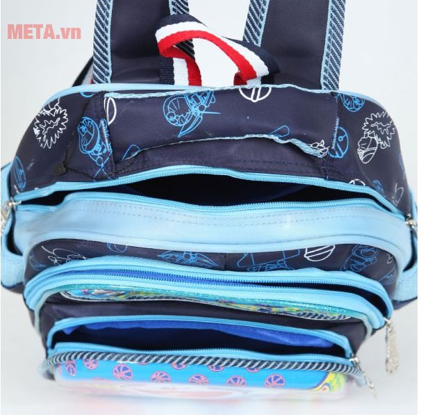 Balo mẫu giáo Miti BL1009MS - Doremon có ngăn chứa rộng rãi 