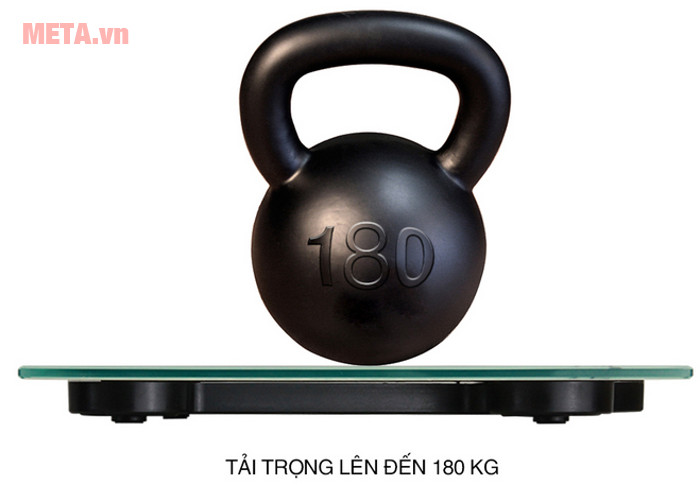 Cân có tải trọng tối đa 180kg