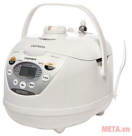 Nồi cơm áp suất điện tử Cuckoo CRP-A1010F đa năng: nấu cơm, cháo, súp, làm bánh, hấp, ninh xương  Nồi cơm áp suất điện tử Cuckoo CRP-A1010F đa năng: nấu cơm, cháo, súp, làm bánh, hấp, ninh xương